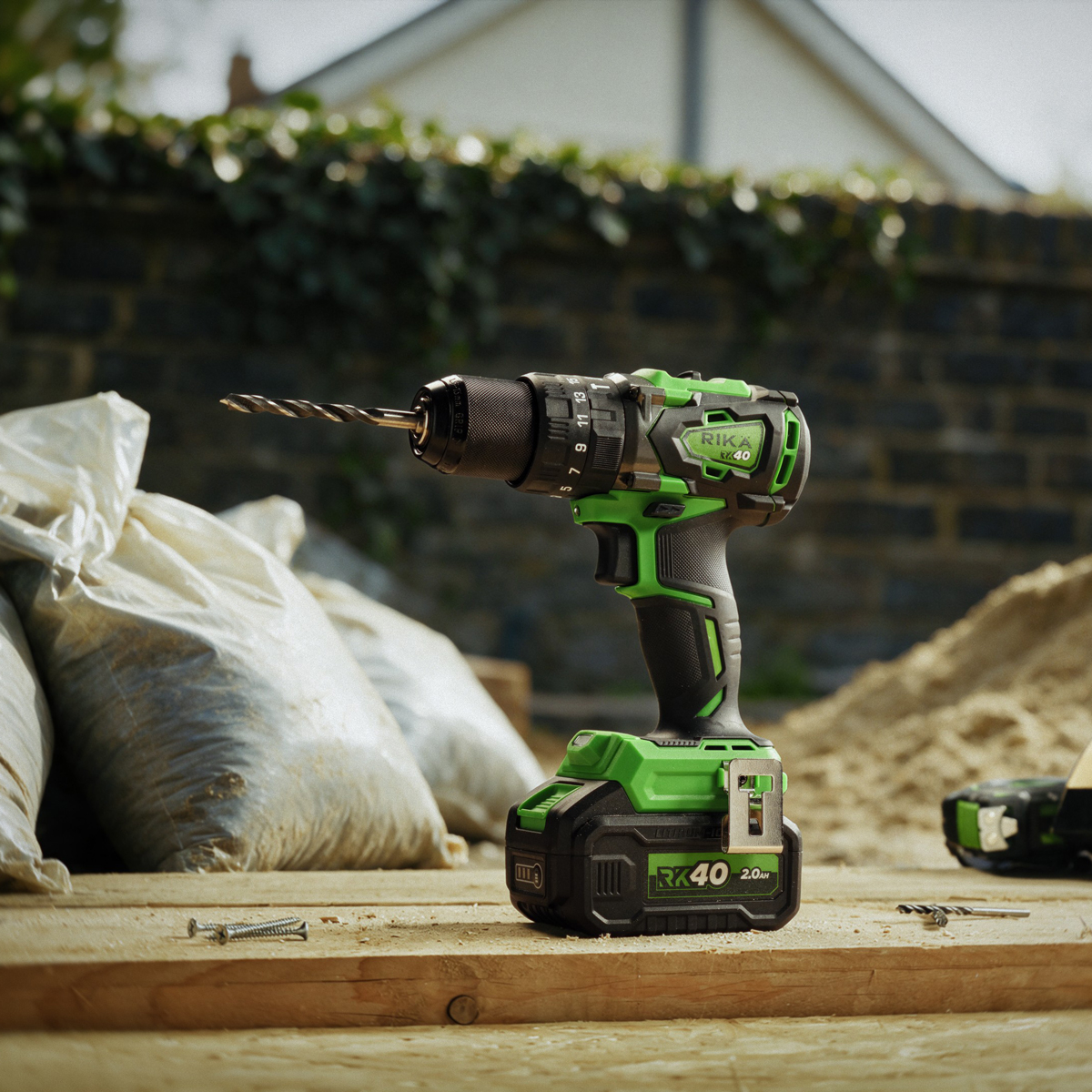 Rikä RK40 40V Cordless Compact Combi Drill | 79Nm | Brushless Motor | Body Only